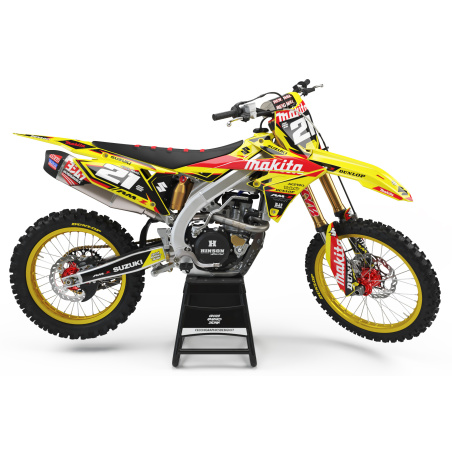 Kit déco moto Suzuki | Kit d’autocollants personnalisés