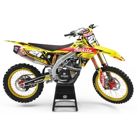 Kit déco moto Suzuki | Kit d’autocollants personnalisés