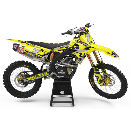 Kit déco moto Suzuki | Kit d’autocollants personnalisés