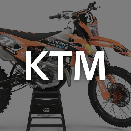 Grafiche per KTM | Personalizza il tuo kit adesivi